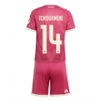 Real Madrid Aurelien Tchouameni #14 Tredje Tröja Barn 2026-27 Kortärmad (+ Korta byxor)